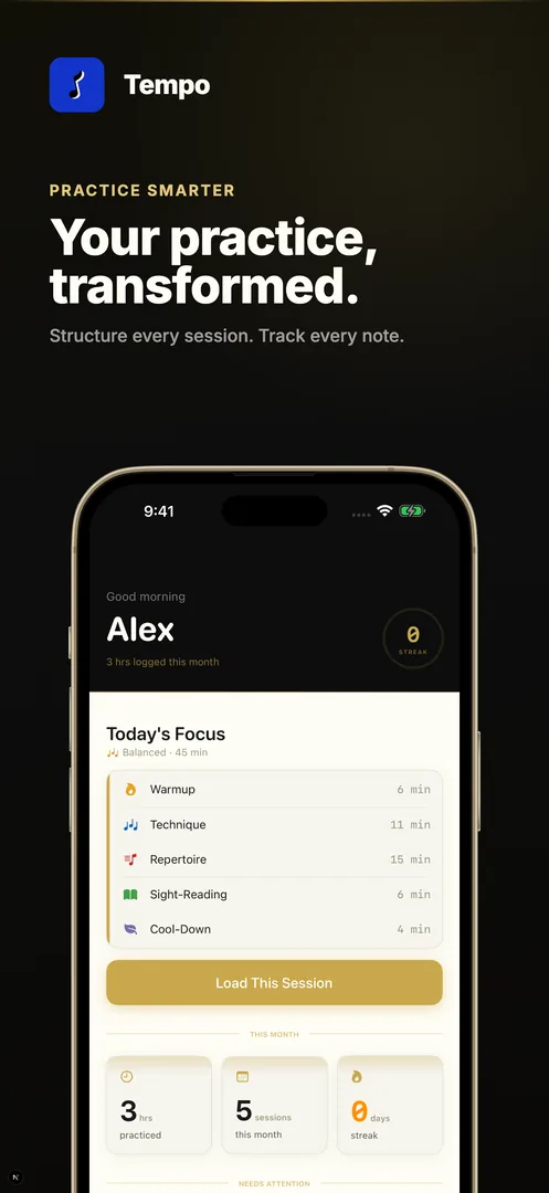 Tempo screenshot 1